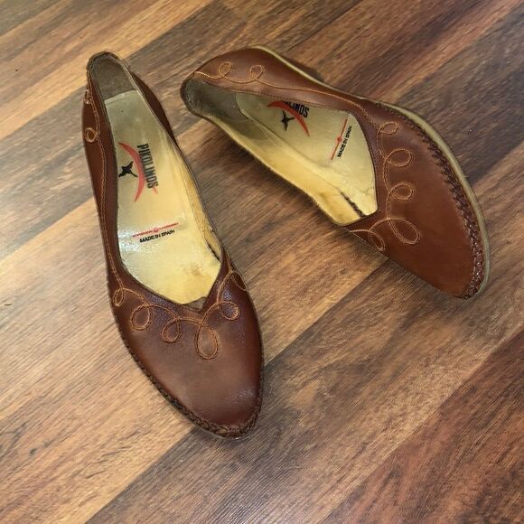 PIKOLINOS BROWN LEATHER  - Picture 4 of 8